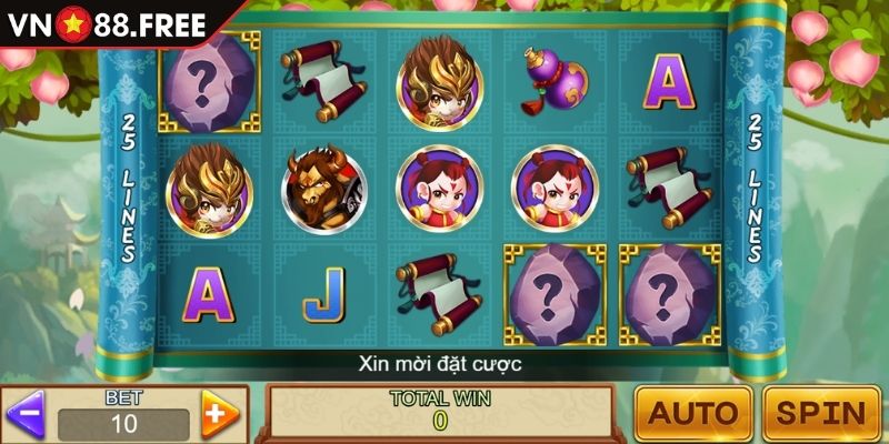 Tham gia game Nổ hũ Tây Du Ký