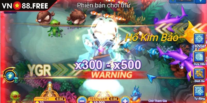 Quan sát đường cá di chuyển