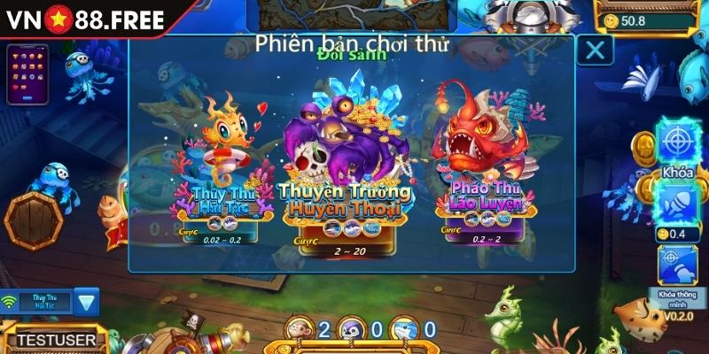 Boss Hải Tặc trong game